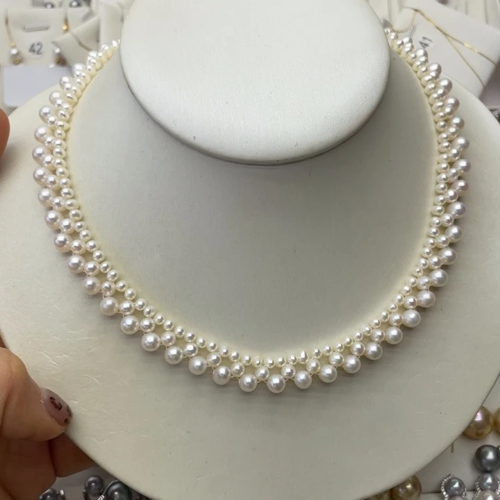 淡水珍珠项链未镶嵌
