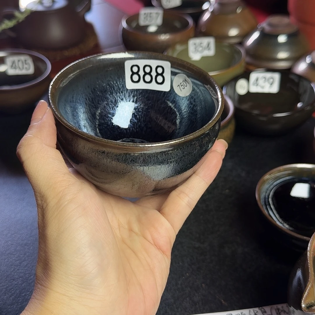 茶盏888 罗莉柴烧手工主人杯