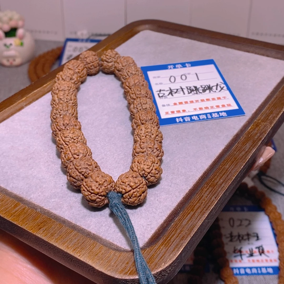 金刚菩提手串默*毅001古树跳跳龙14.8
