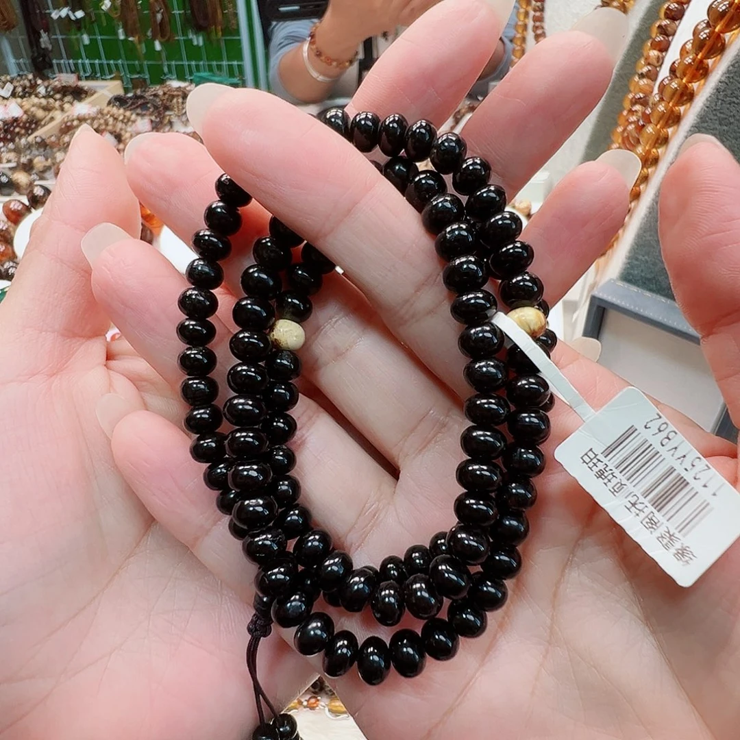 诗***馆琥珀未镶嵌裸石抚顺琥珀6满天星