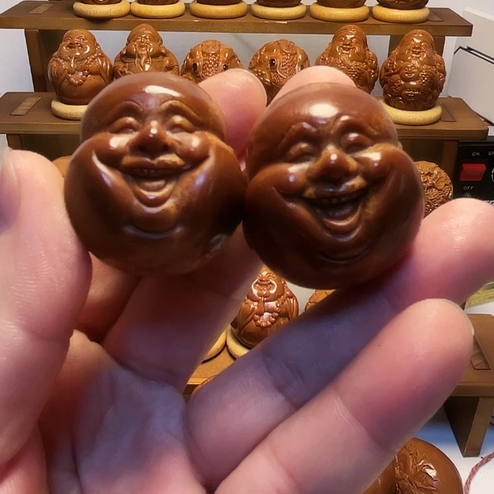 橄榄核手串/手链3.3开心笑佛