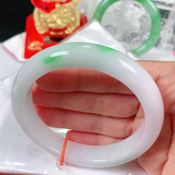 未镶嵌手镯翡翠   编号0233 正圈61