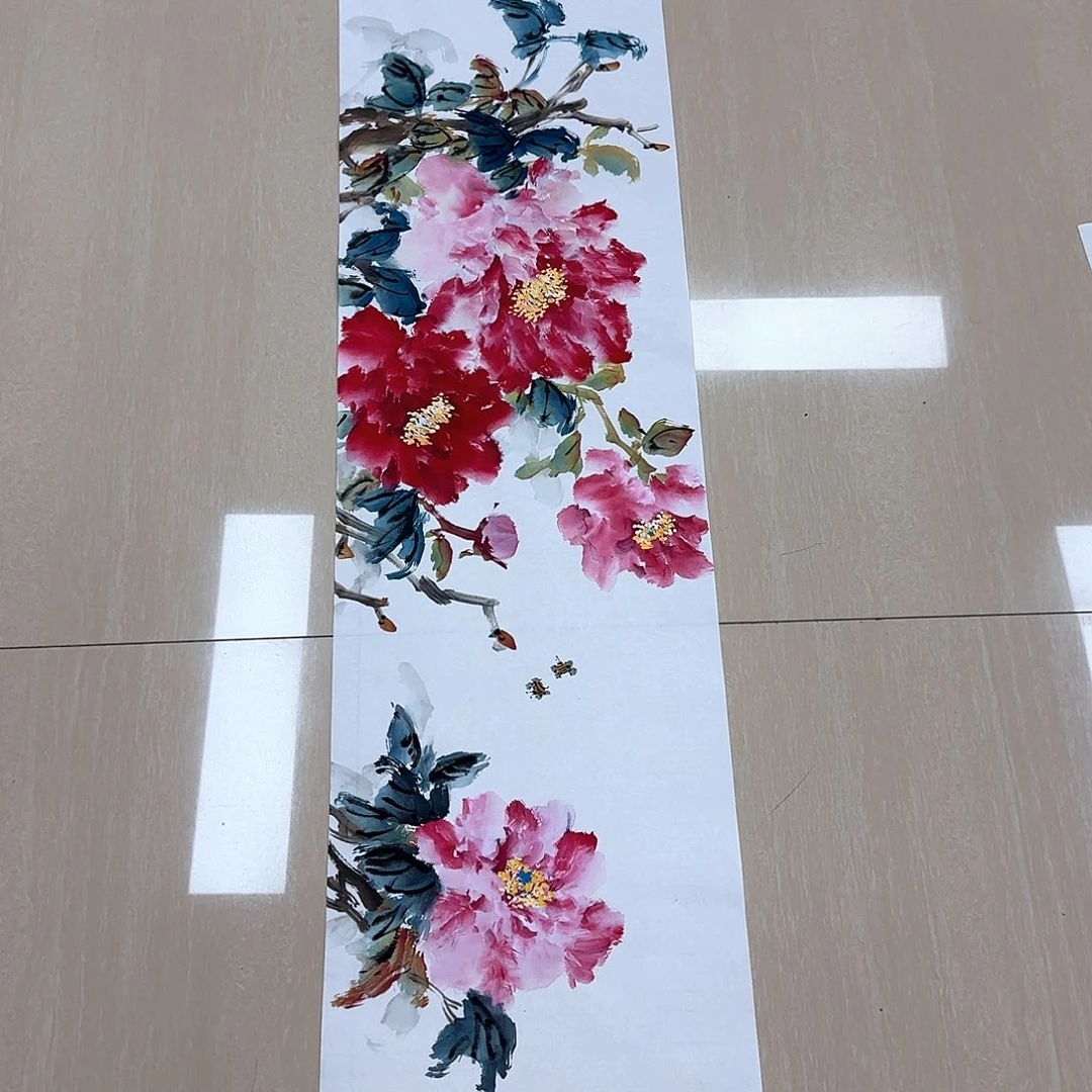 国画国画作品多次