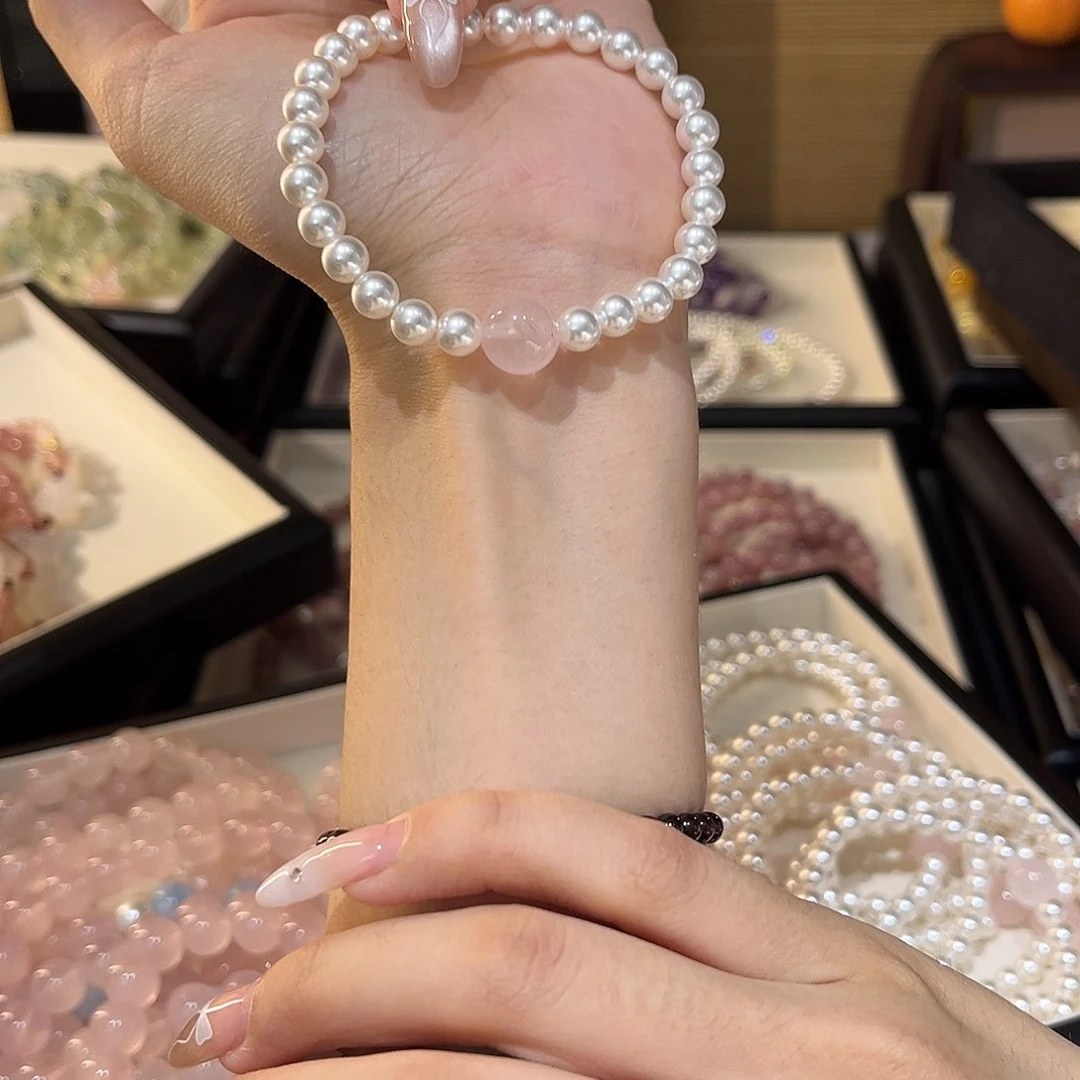 水晶手链合金9.9