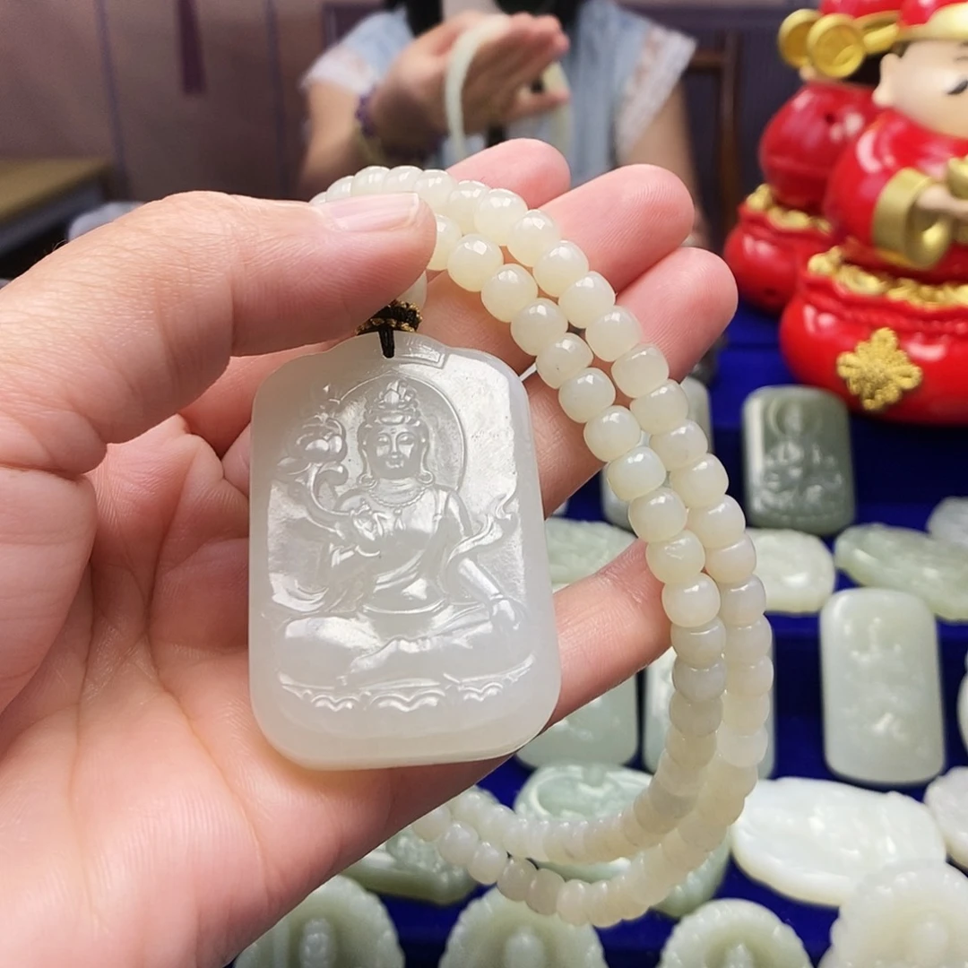 颈饰未镶嵌和田玉W*