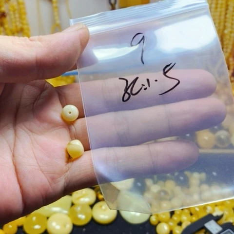 未镶嵌蜜蜡裸石天然蜜蜡金金8.2老型
