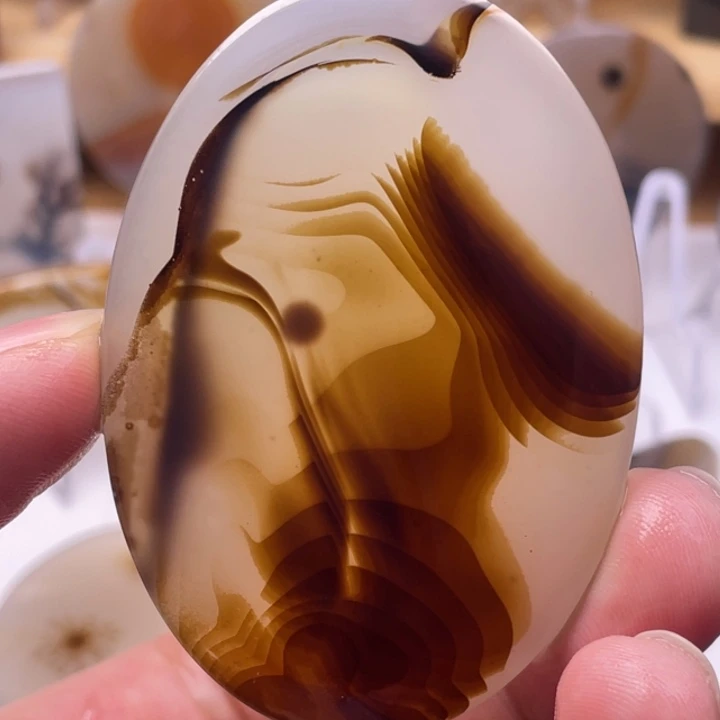 玛瑙/玉髓未镶嵌吊坠(不含链)