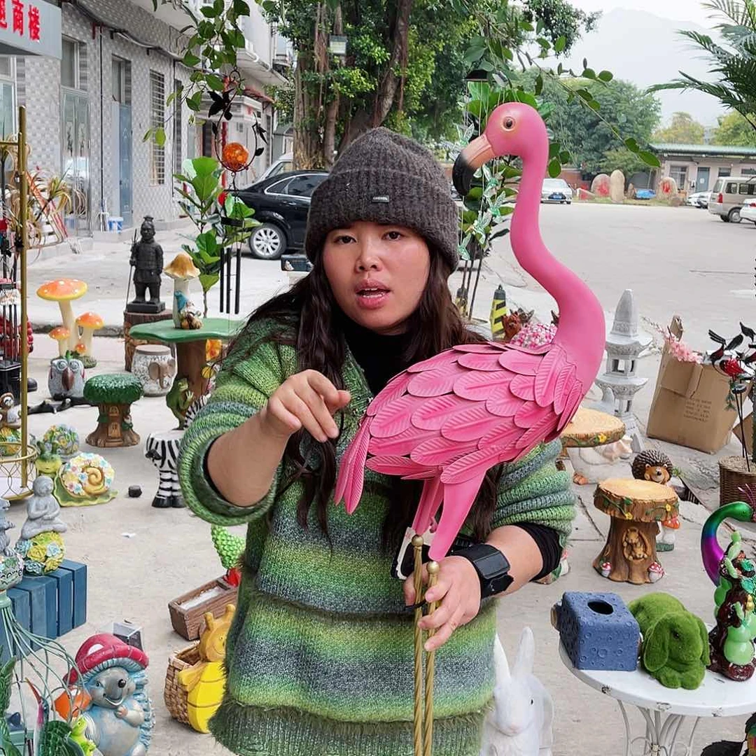 【闪购商品】无铅玻璃花园摆件&000&