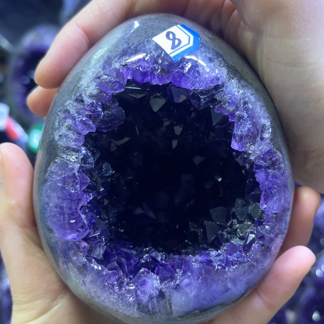 紫晶摆件未镶嵌紫水晶