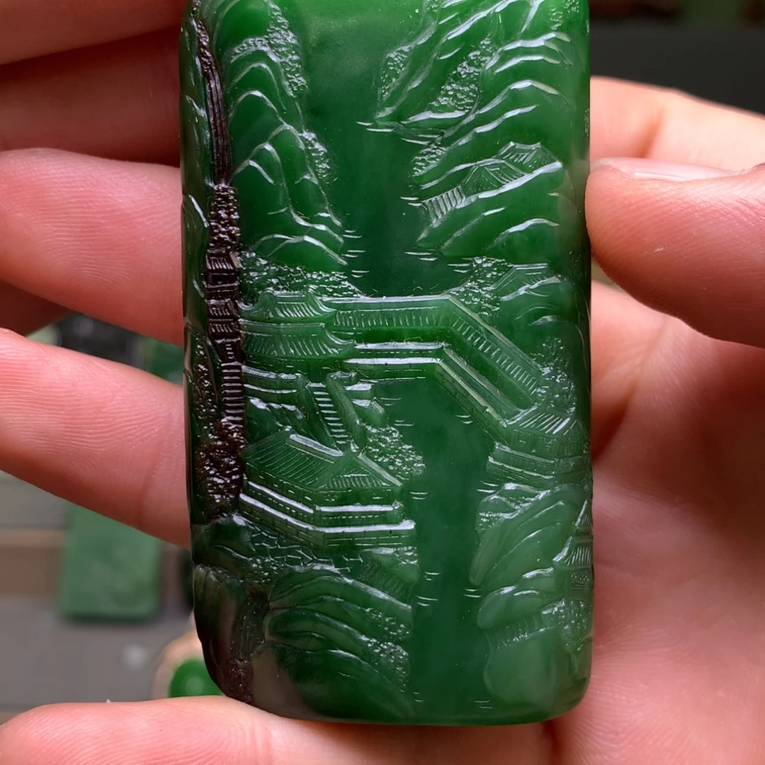 和田玉挂件未镶嵌