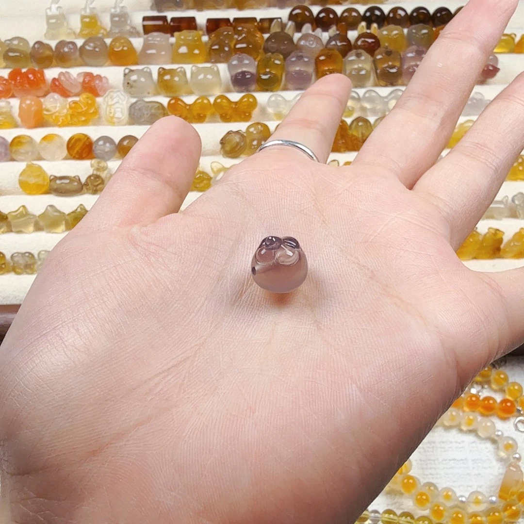 玛瑙/玉髓颈饰合金