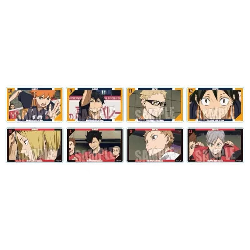 【排球少年】亚克力卡 日谷 全8种 拆盒盲盒