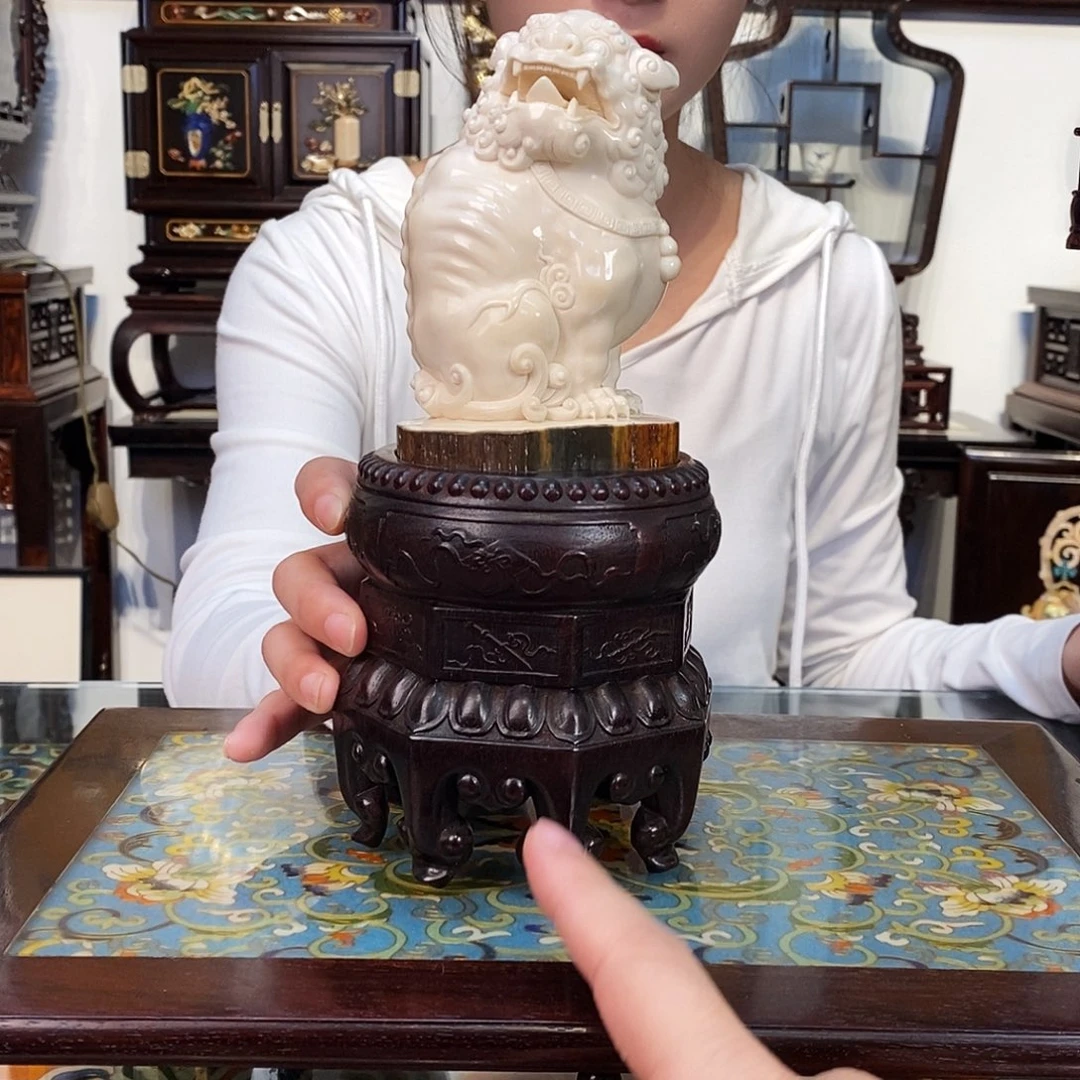 功***熊紫檀木类成套家具香炉