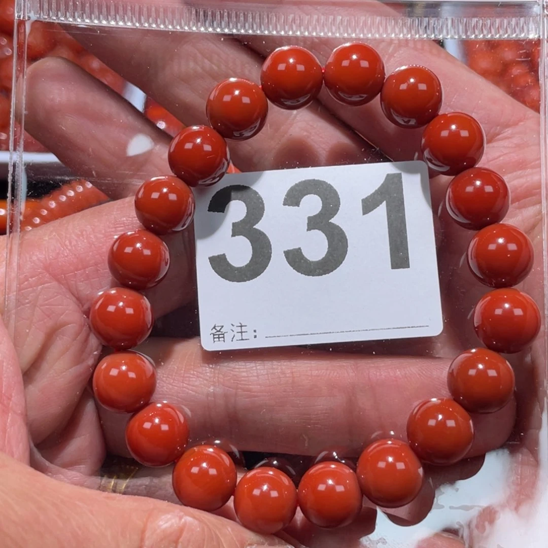 玛瑙/玉髓圆珠手链未镶嵌