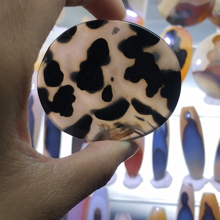 查罗石未镶嵌珠宝半成品51霞