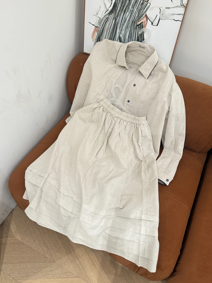 【杭州S姐精品女装】上衣+半裙12057