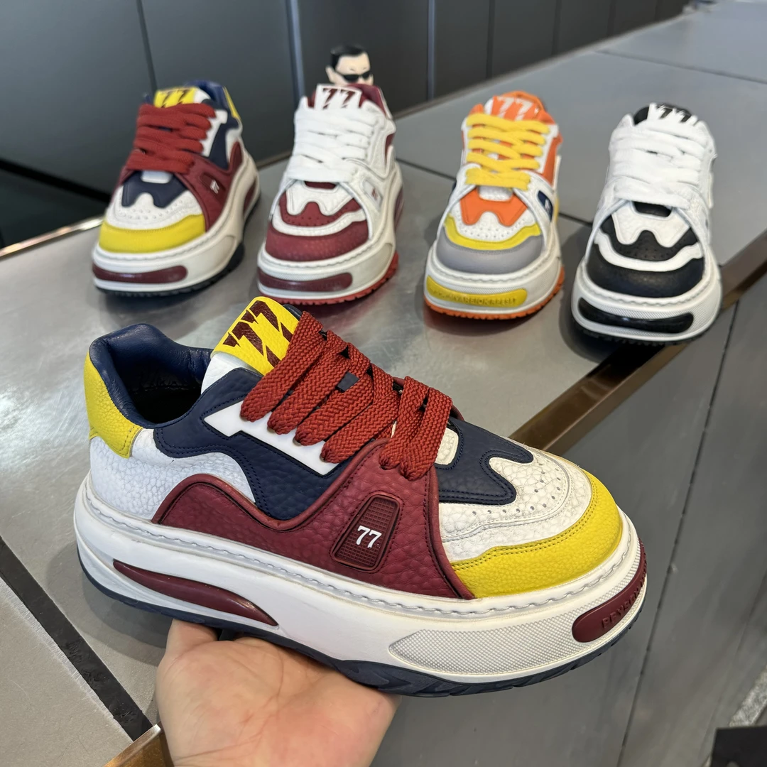 1226男鞋冬季新款加绒保暖棉鞋潮流百搭增高5CM厚底休闲运动鞋