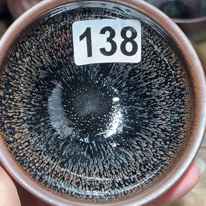 茶盏沐雨茶器柴烧主人杯