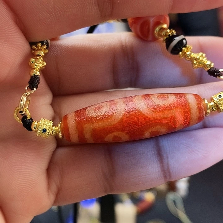 玛瑙/玉髓合金颈饰