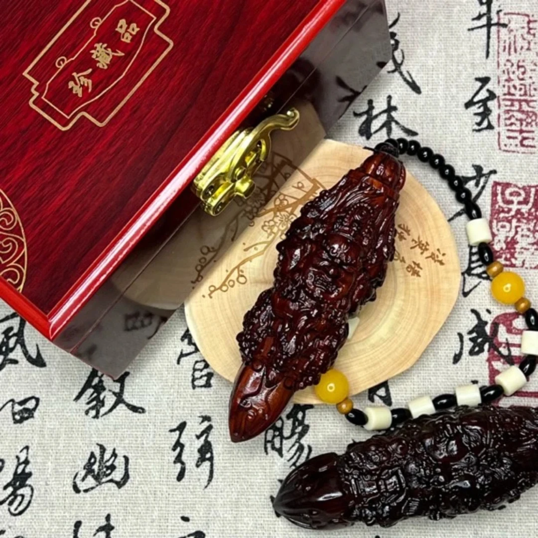 手把件檀木精美件降魔杵霸气