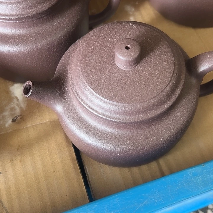 紫砂茶壶天青泥大德中500cv
