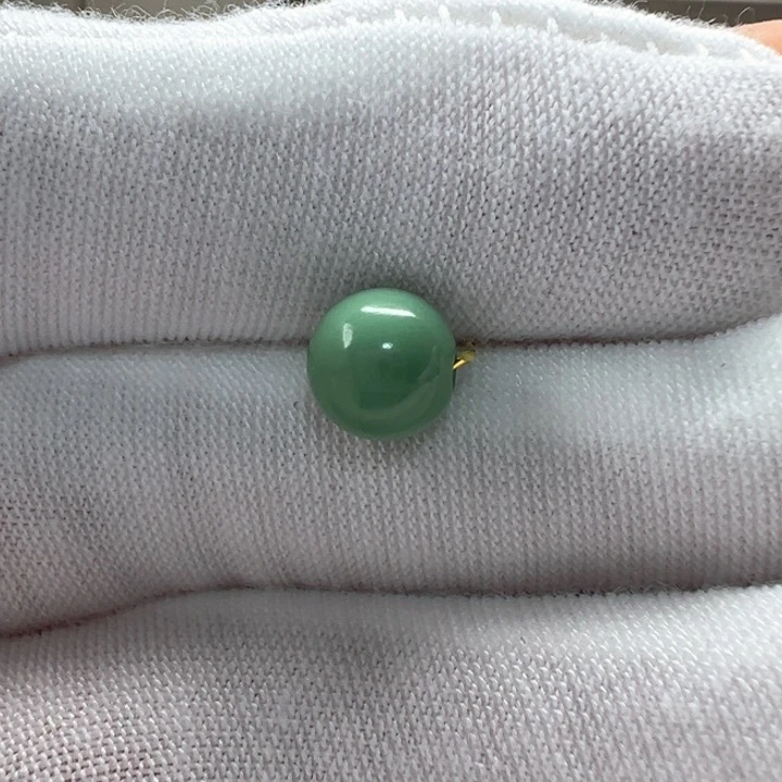 绿松石未镶嵌圆珠7mm
