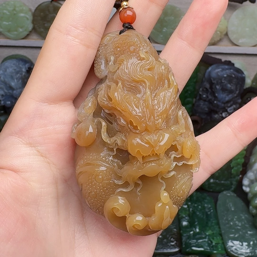 晨***曦颈饰未镶嵌和田玉