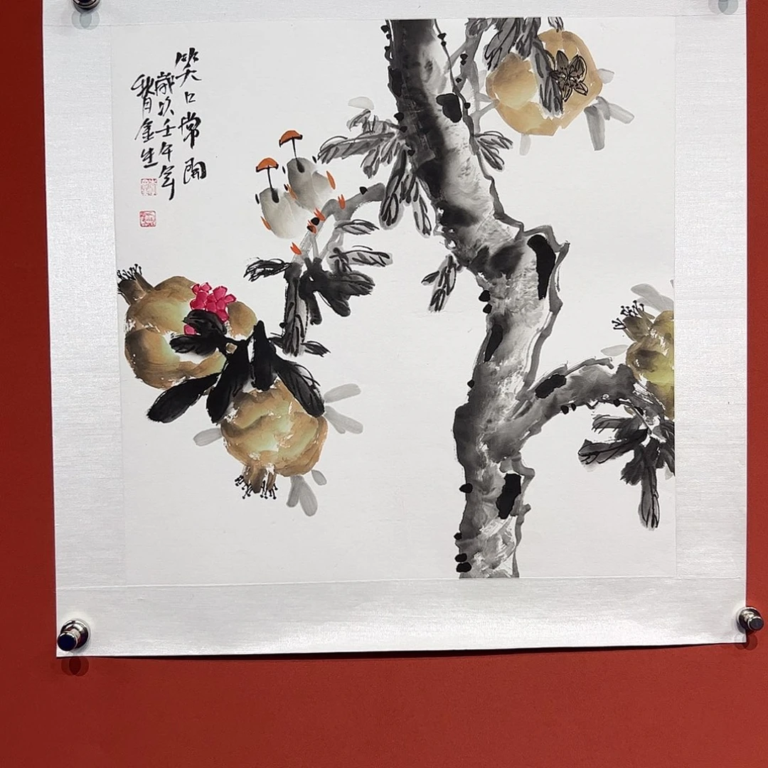 明***明国画李川浦画家作品
