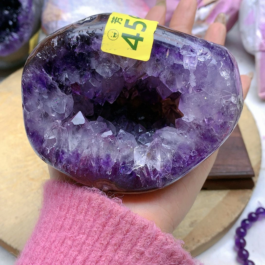 紫晶大型摆件（非配饰）未镶嵌