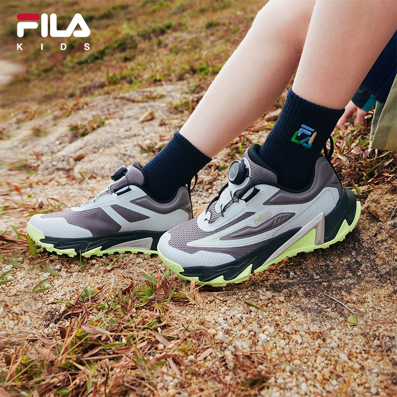 【灵豹鞋】FILA斐乐儿童男女8-16岁大童户外综训鞋K15B512501F/G