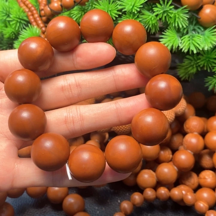 橄榄核手串此**待1.9尺寸福利光珠
