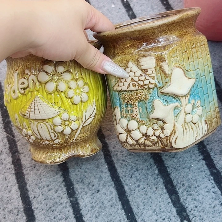 有孔，满10元发货多肉陶瓷花盆