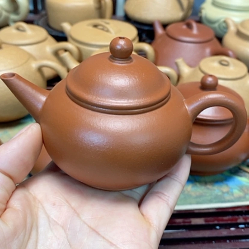 【闪购商品】紫砂茶壶朱泥半手工