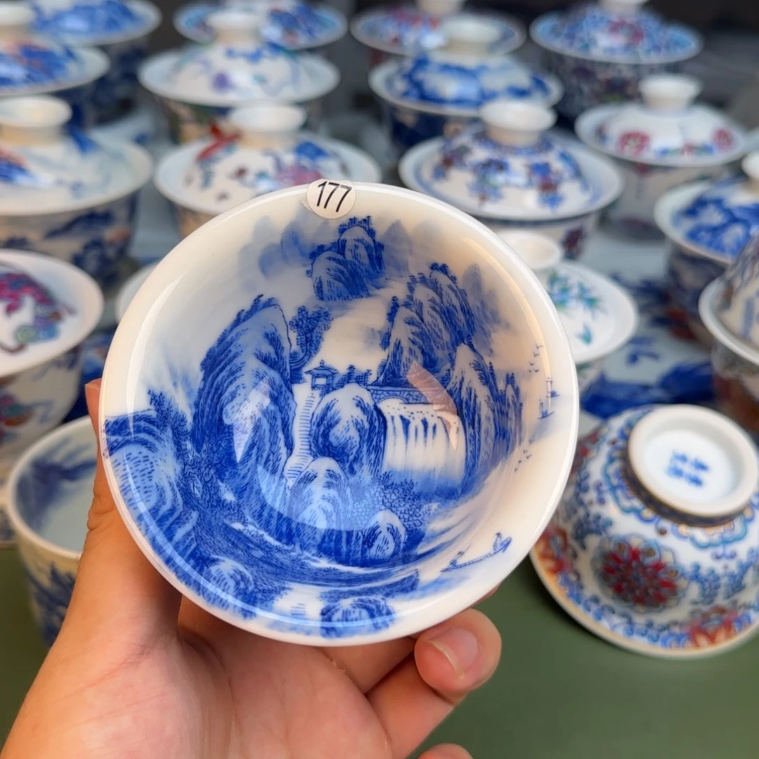 彦祖纯手工手绘茶具177