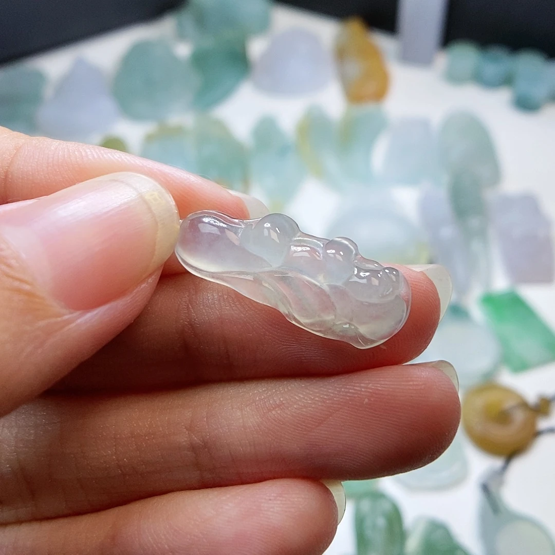 定制翡翠未镶嵌白菜