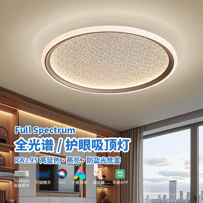 卧室灯2025高级感轻奢最新款年轻人主卧室灯大气上档次烁赫灯饰