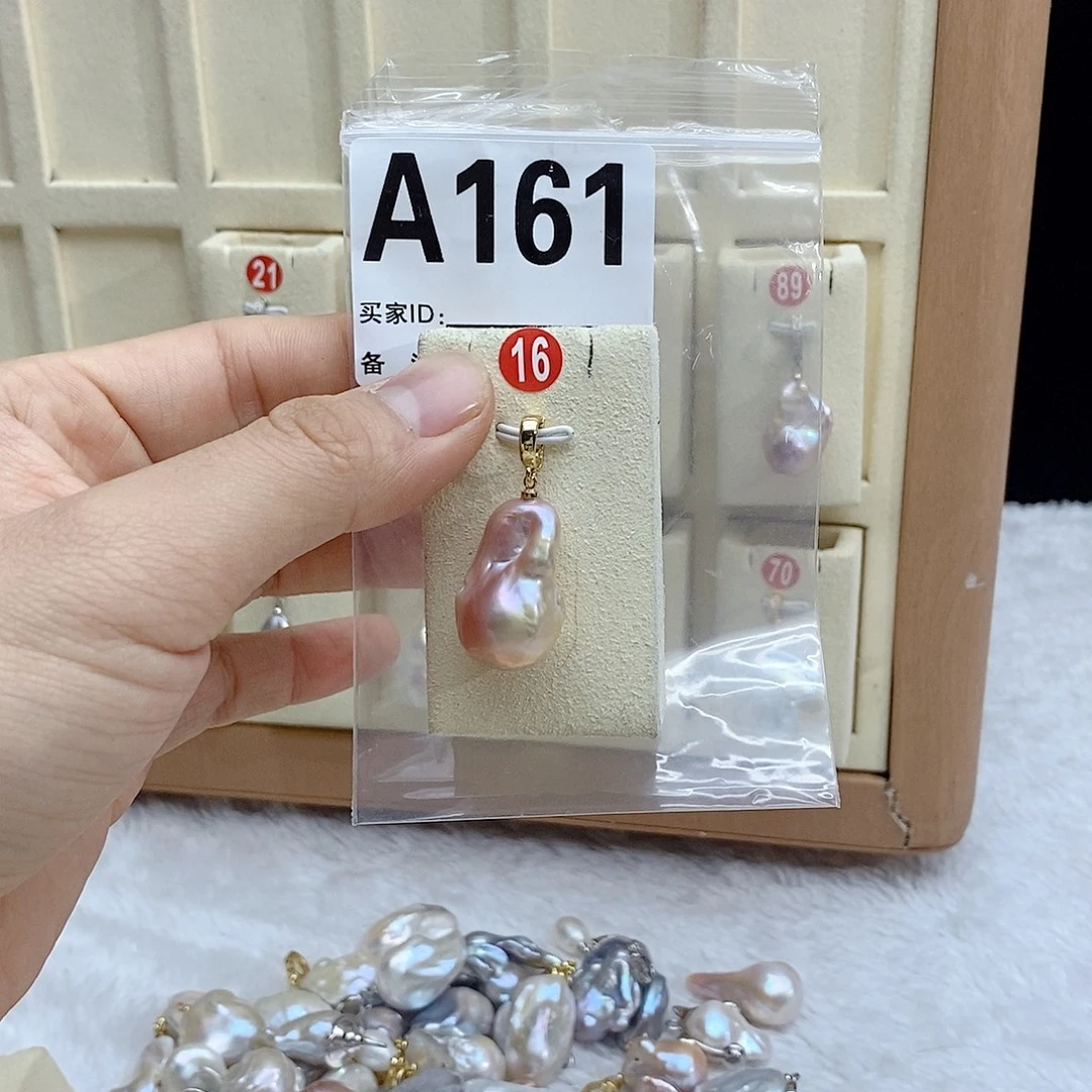 淡水珍珠颈饰银S925镶嵌