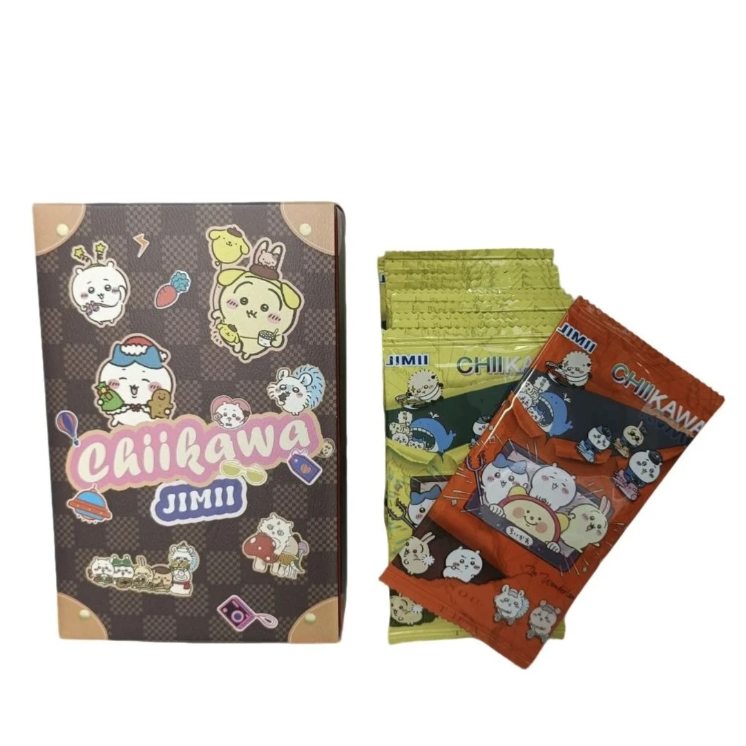 Q【盒】chiikawa吉伊卡哇jimi三弹 国卡二创卡牌盲盒（默认代拆）