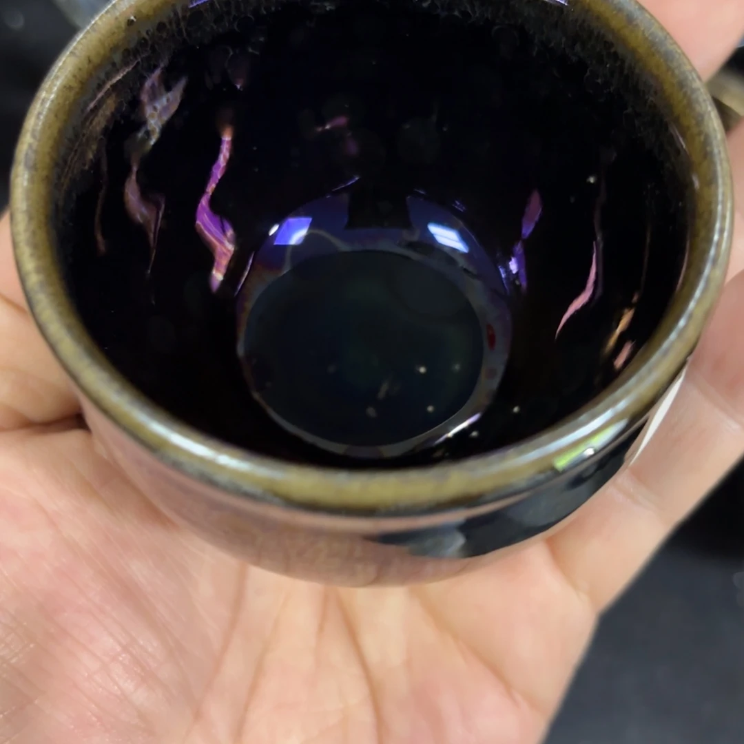 皮***秋茶盏瑕疵了也可以建盏