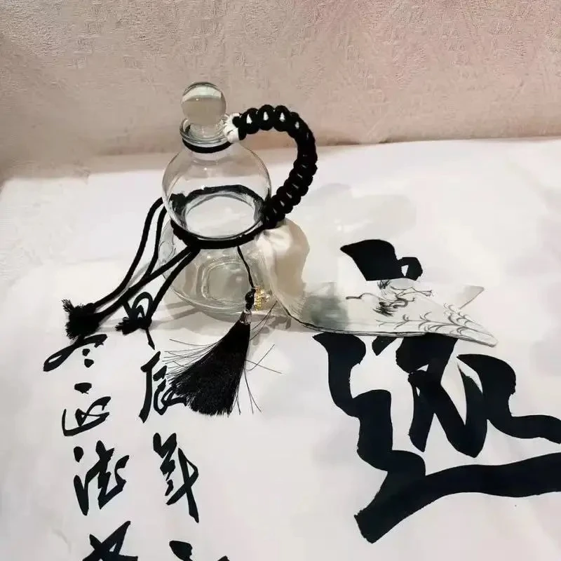 新款网红葫芦玻璃水杯酒葫芦带绳便捷礼物时尚国风泡酒壶茶壶水壶