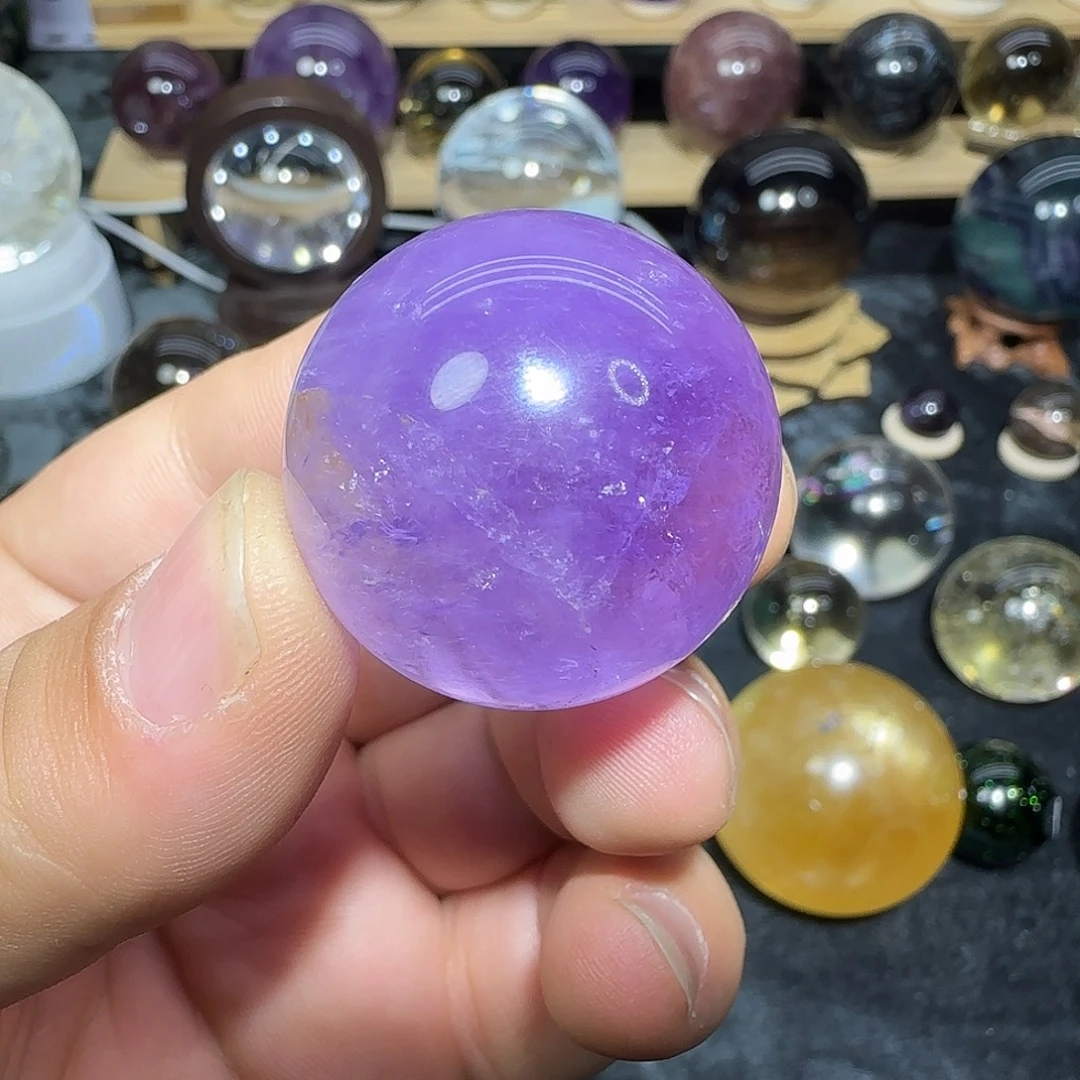 未镶嵌珠宝半成品水晶紫水晶