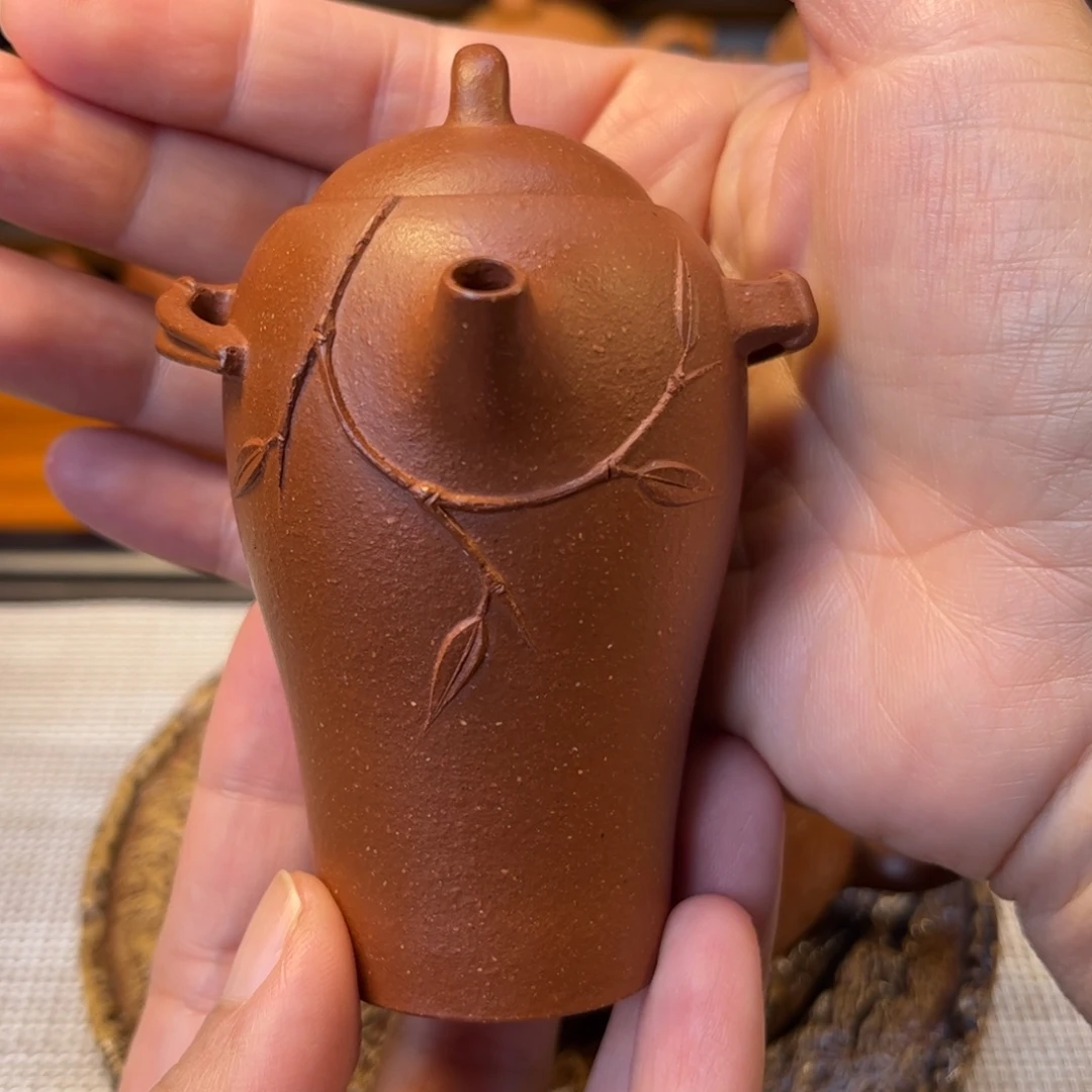 宜兴紫砂壶半手工制作