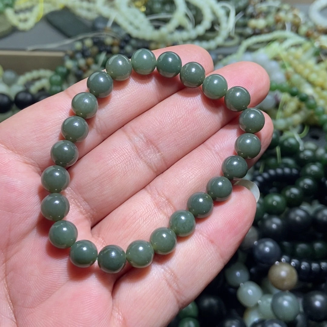 和田玉（糖玉）未镶嵌手链