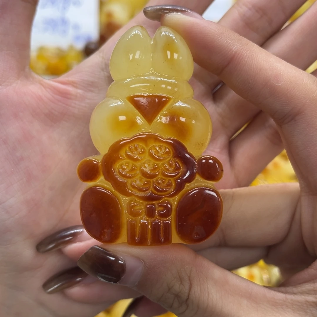 琥珀未镶嵌裸石天然琥珀