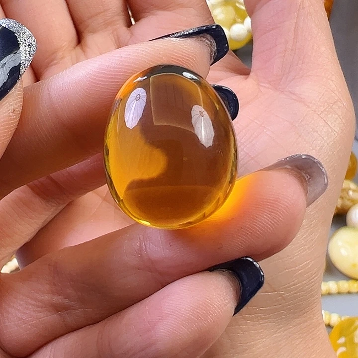 蜜蜡颈饰未镶嵌蜜蜡