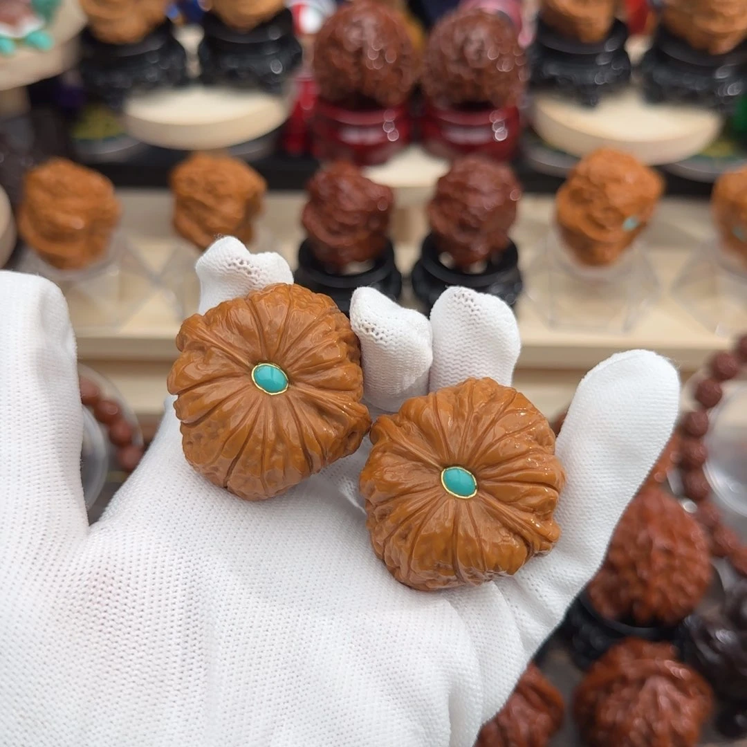 文玩核桃吊坠40全品南瓜墩