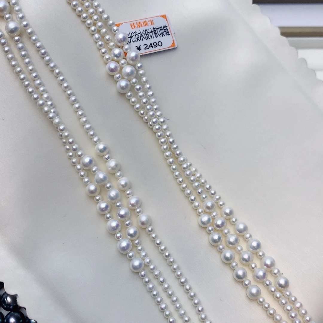 淡水珍珠颈饰未镶嵌W9