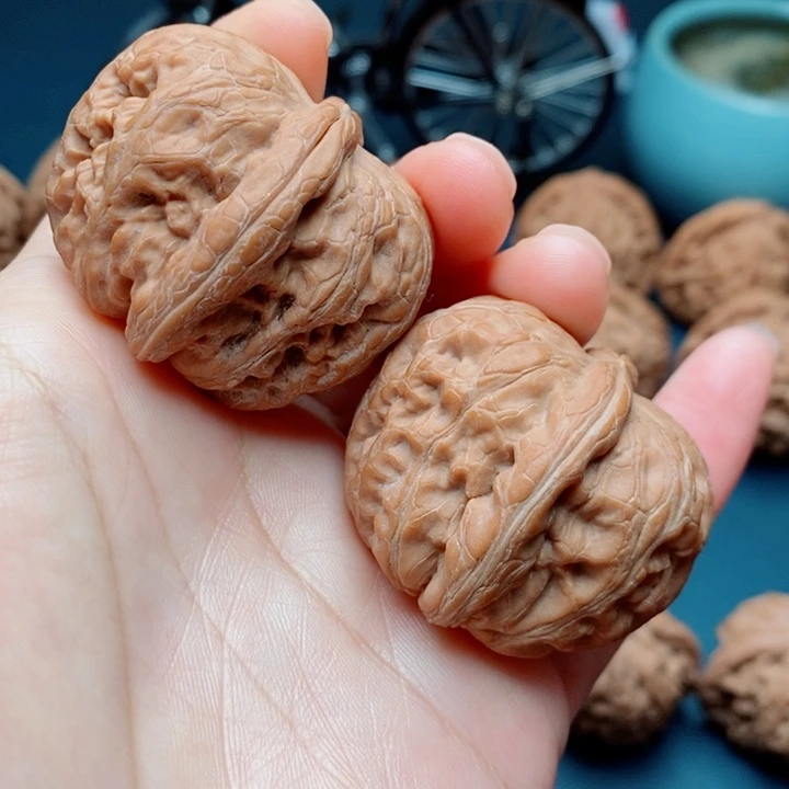 文玩核桃把件元宝41