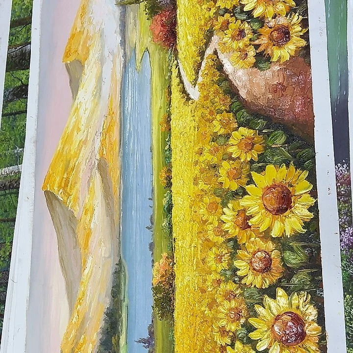 油画恭喜影子之一影子