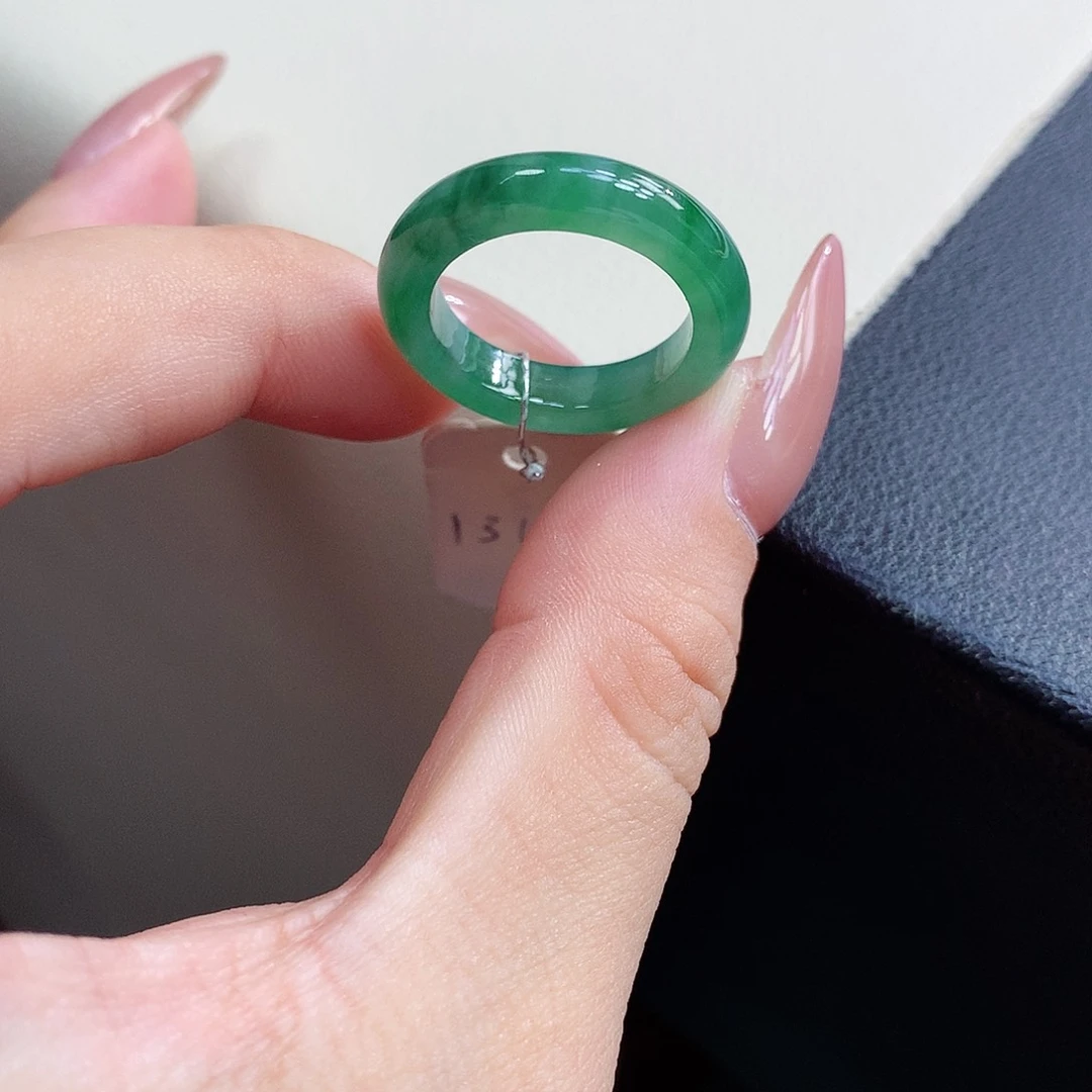 未镶嵌戒指翡翠13号